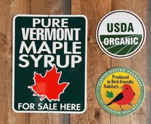 Woodstock Farmers' Market maple syrup maker Richardson Farm 