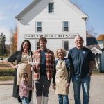 Plymouth Cheese available at Woodstock Farmers' Market.