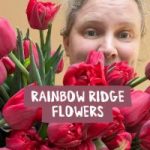 Rainbow Ridge flowers available at Woodstock Farmers' Market.