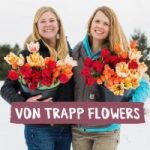 Von Trapp flowers available at Woodstock Farmers' Market.