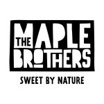 The Maple Brothers granola bars available at Woodstock Farmers' Market. Image is a logo that includes the line "sweet by nature."